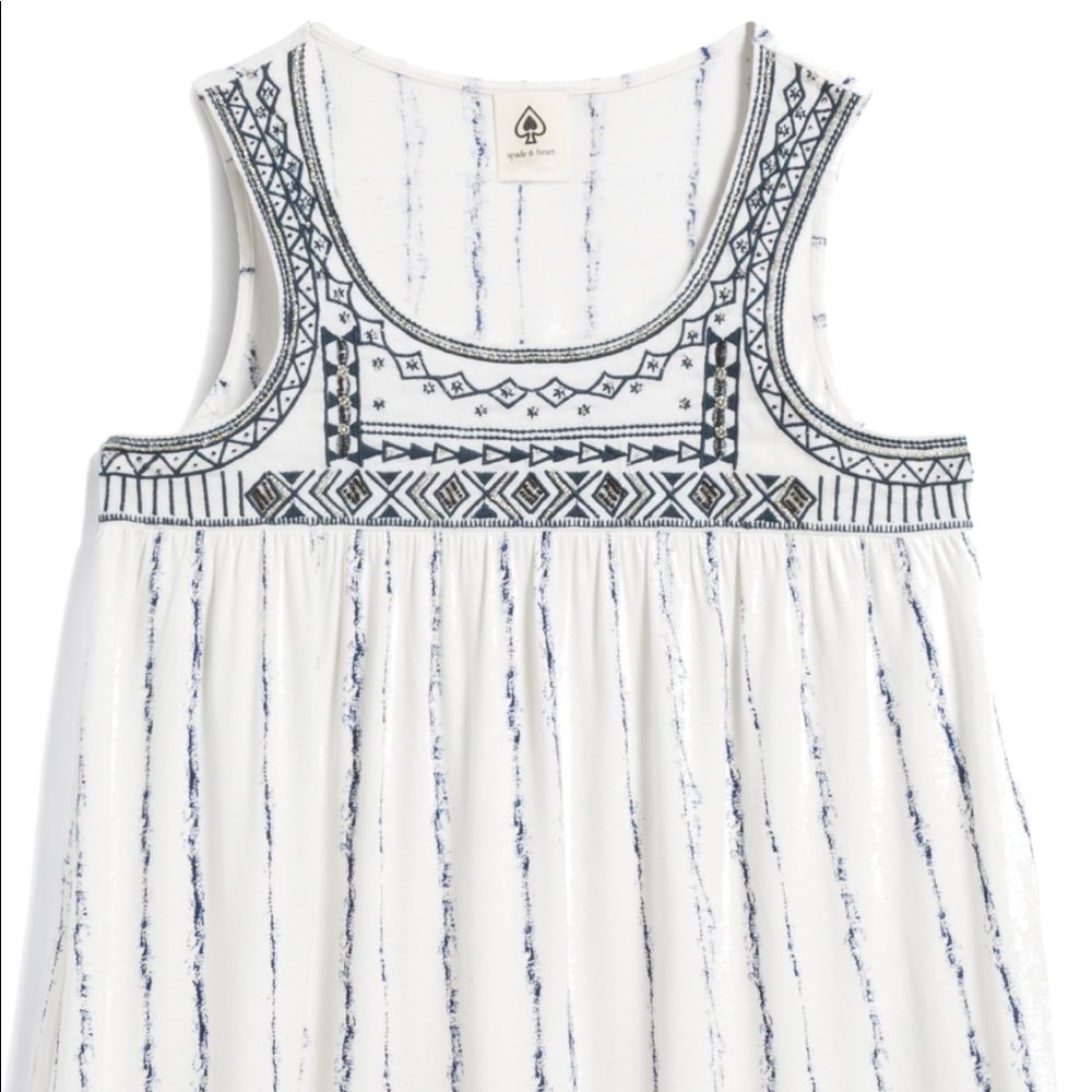 NWT stitch fix spade and heart embellished tank